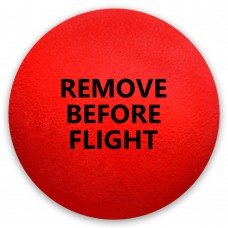 (50 Pack) Coolballs Red Aviation Static Wick Safety Cover Protector Antenna Balls "Remove Before Flight" 